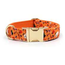 Halloween Print Dog Collar, Adjustable Soft Fabric Pet Collar, Suitable For Halloween, Back To School, Seasonal Wear, Daily Dog Walking And Holiday Gifts, Fits Small/Medium/Large Dogs - Multicolor - View 44