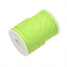 Outdoor Camping 4mm Reflective Paracord, 30m/98.43ft Spool Rope, Camping Tent Setup Rope, Dly Accessory Rope, Applicable To Canopy Tent, Camping Hiking, Camping Essential - Multicolor - View 8
