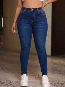 Women Jeans - Sky Blue - View 2