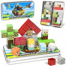 49/35pcs Magnetic Building Blocks Set - Farm Theme, 3D Puzzle Toy, Suitable For Children, Interactive Learning Toy, Suitable For Boys And Girls, 3D Sensory Color Blocks, Fun Educational Toy, Warm Christmas Gift - Multicolor - View 9