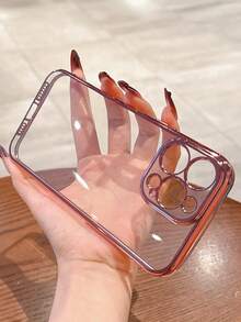 MewTrek Luxury Electroplated Phone Case, Summer New Fashion Silicone Shockproof Protective Soft Shell, Compatible With IPhone, Galaxy, Honor, Reno, MOTO, Unisex, 2026 Model - Pink - View 5