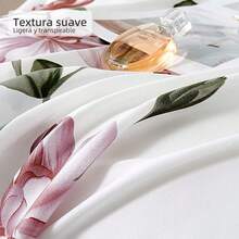POLIGONO Sheet Sets With Pillowcases - Floral - View 6