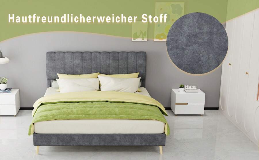 Bed Bases & Foundations - Grey - View 1