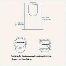 Car Hanging Waterproof Trash Can, Leak-Proof Foldable Car Storage Bin, Portable Large Capacity Garbage Can, Suitable For Cars, Trucks, SUVs - Car Trash Can Set - View 6
