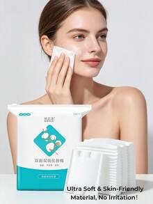 OEIEZ 268pcs Double-Sided 2-In-1 Cotton Pads, Thickened Durable, Ultra Soft Skin-Friendly Lint-Free, Suitable For Toner Application And Makeup Removal - View 7