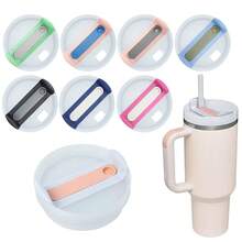 1 buah Tutup Botol Kedap Udara 40oz, Anti Tumpah Anti Bocor, Tutup Pengganti Plastik Murni, Cocok Untuk Gelas Bir H2.0 40oz, Gelas Aneka Warna - MultiWarna - View 2