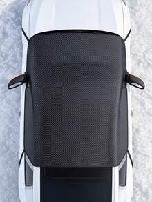 1pc Car Windshield Snow Cover, Frost-Proof, Snow-Proof, Leaf-Proof, Sun-Proof, Suitable For Sedan, SUV And New Energy Vehicle, Thickened Waterproof, Practical And Thoughtful Gift For Autumn And Winter - Multiple Styles - View 7