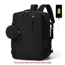 myco bags 航空機艙登機背包附組合鎖，40x30x20CM符合Ryanair標準，輕量女款旅行背包，簡約清新風格中學生旅行袋，大容量男款旅行袋，筆電登山背包 - 彩色 - 查看 14