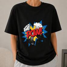 Men T-Shirts - 黑色 - 查看 1