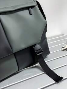 2026 Summer New Personalized Fashion Daily Commute Back To School Lightweight Large Capacity Multi-Pocket PU Crossbody Bag - Multicolor - View 8