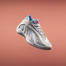 Adidas ANTHONY EDWARDS 2 Low-Top Professional Basketball Shoes KJ5134 - Blue and White - View 3