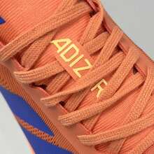 Adidas Adizero Drive RC Low Top Road Running Shoes Lightstrike Midsole Shock Absorbing Support Polyester PU Blend Engineering Mesh Breathable Racing Sneakers Orange Blue For Long Distance Training - Orange and Blue - View 8