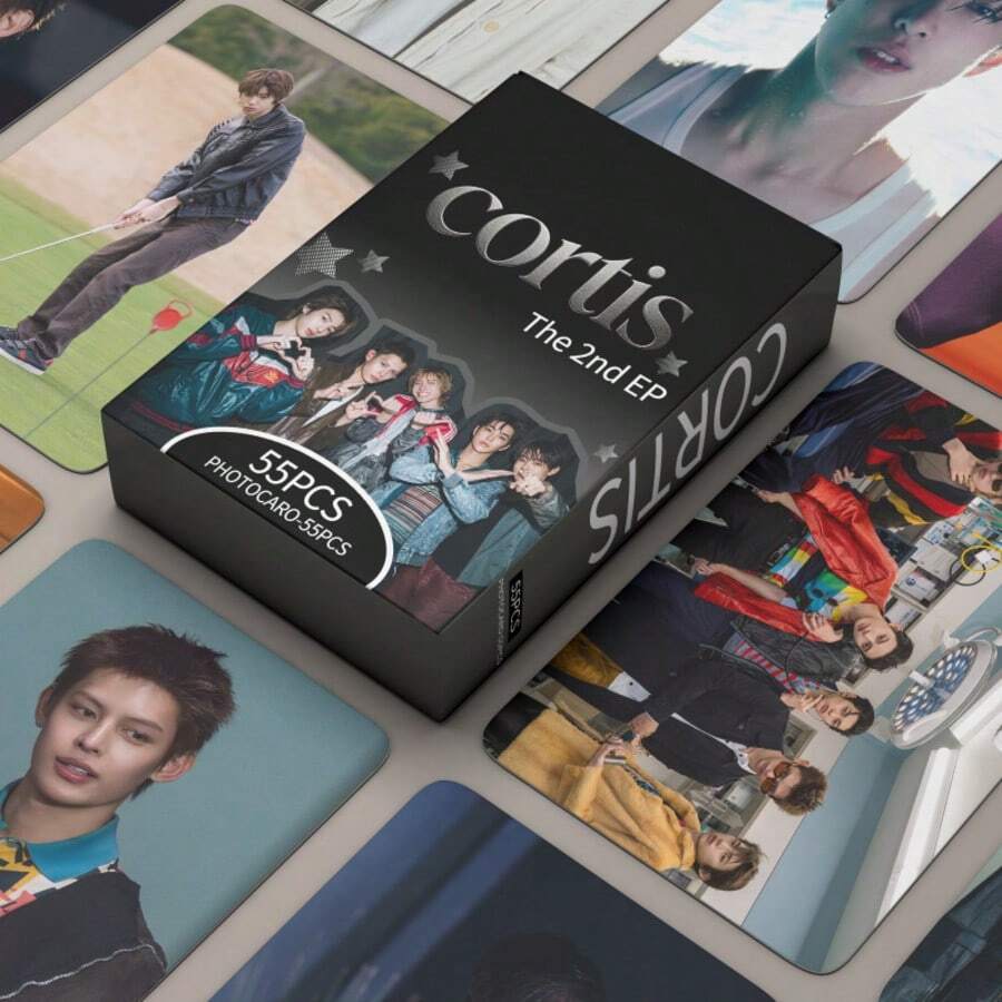 55pcs C ORTIS Album Cards The 2nd EP KPOP Star LOMO Collection Cards Photocard - Card - View 1