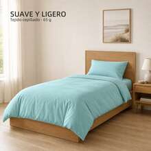 POLIGONO Duvet Covers Sets - Blue - View 2