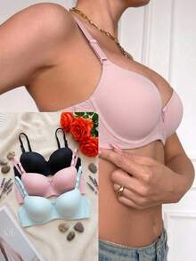 Women Bras & Bralettes - Multicolor G - View 1