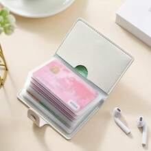 1pc Cute Women's Card Holder, Compact Multi-Slot Large Capacity Driver's License & Vehicle Registration Wallet, Animal Bear Duck Cat Penguin Print Coin Purse - Multicolor - View 4