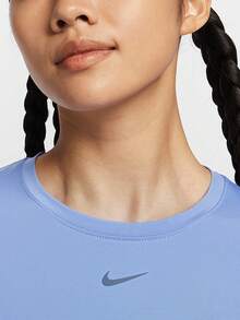 Nike Genuine Dri-FIT Women's Training Sports Running Fitness Lengan Panjang FN2802-494 - FN2802-494 - View 3
