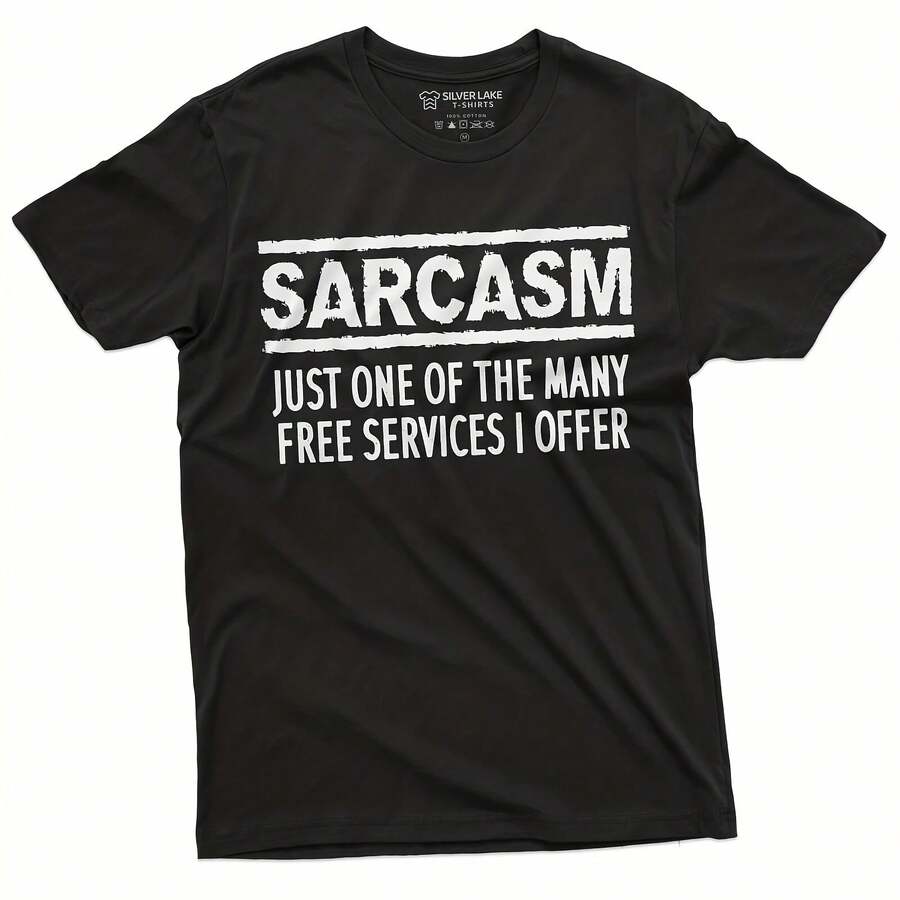 Sarca Services Funny Sarcastic Uni Shirt Humor Birthday Gift Present Ideas - 款式 - 查看 1