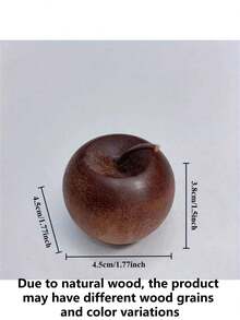 Natural Wood Aromatherapy Diffuser - Apple Shaped Essential Oil Diffuser, Elegant Brown Wood Grain, No Open Flame, Automatic Diffusion System, Suitable For Home, Car, Office (Compatible With Essential Oils, No Heating/No Open Flame) - Suitable For Bedroom - / - View 13