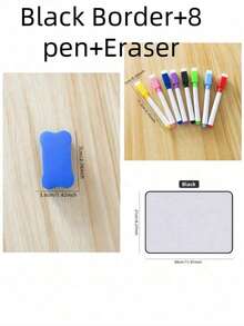 1 Set Portable Magnetic Whiteboard Memo, Reusable, Suitable For Home Daily Notes And Messages, Also As Best Accessory For Office And Study, Back To School Essential - 1PC - View 13