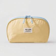 1pc Tassel Velvet 3-In-1 Bra Storage Bag/Color Block Bra Bag/Travel Underwear Organizer/Multi-Layer Underwear Storage Bag/Dust-Proof Underwear & Socks Organizer/Intimate Apparel Storage Bag/Portable Travel Storage Bag - View 9