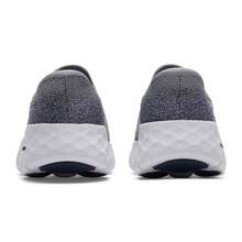 Skechers Men's MAX CUSHION Series SLIP-INS Hands-Free High-Rebound Thick-Sole Cushioned Breathable Casual Walking Shoes - Dark Grey - View 5