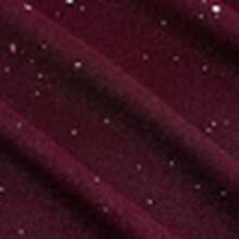 Burgundy| Women's Elegant Burgundy Sequin Mesh Ruffle Trim Bodycon Maxi Dress - 酒紅色 - 查看 9