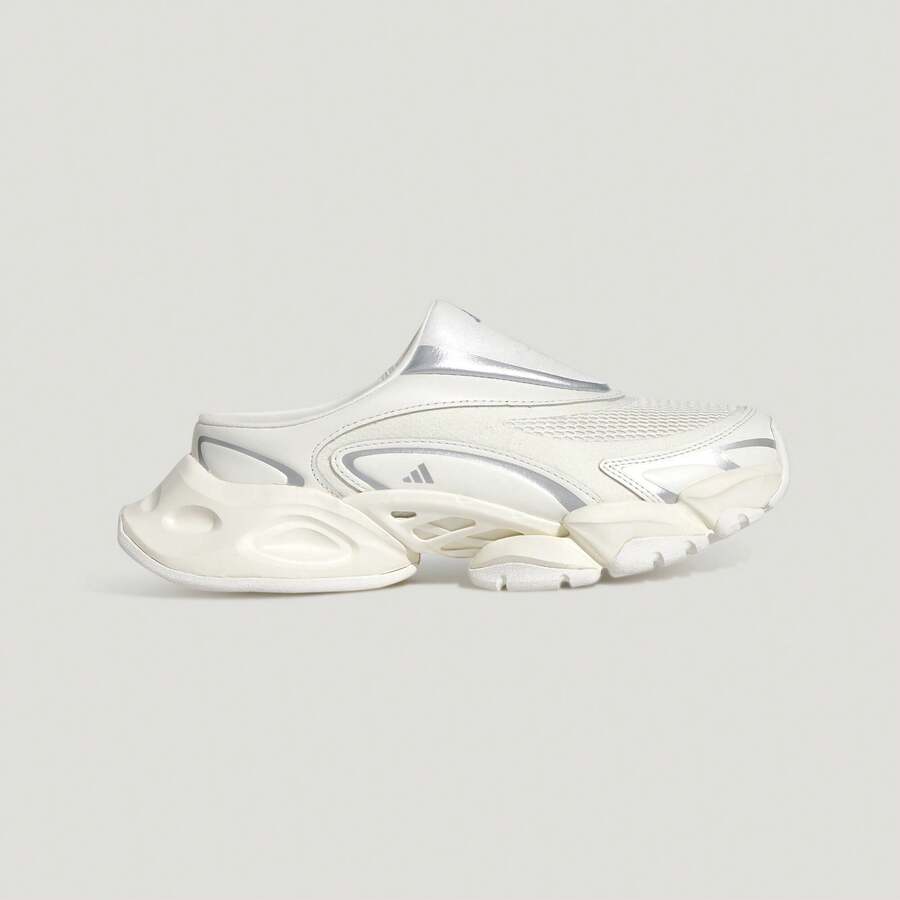 Adidas FOS XLG RUNNER MULE 運動休閒穆勒拖鞋 JS4590 - 白色 - 查看 1