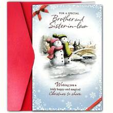 Happy Times - Charming Christmas Greeting Cards With Envelopes - Perfect For Brothers, Sisters, Friends And More, An Ideal Choice For Holiday Celebrations And Gift Giving. - Sets - View 1