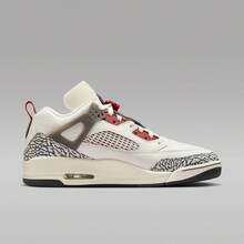 Nike Jordan Spizike Low Leather Unisex Shoes Variant 1 - Sail/Varsity Red/Anthracite-mu - View 4