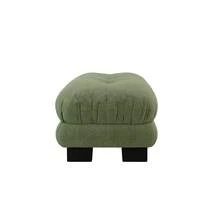 Paris Ottoman Yellow - Vintage Chenille Style - 綠色 - 查看 7
