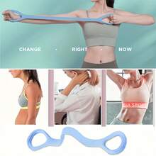 1 buah Tali Elastis Yoga - Warna Acak, Tali Peregang Kebugaran Elastis Premium, Cocok untuk Peregangan Punggung, Pembentukan Tubuh, Latihan Kekuatan dan Latihan Fleksibilitas, Ideal untuk Latihan di Rumah, Gym dan Aktivitas Kebugaran di Luar Ruangan - warna acak - View 6