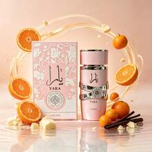 Afnan عطر لطافة يارا الوردي، عطر نسائي برائحة الزهور الحلوة والفواكه والحليب، عطر ثابت 100 مل - فواكه وحمضيات - مشاهدة 1
