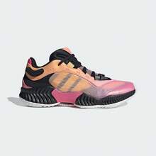 Adidas PRO VENTILATE LOW "Thousand-Thread Armor" Stable Breathable Moisture-Wicking Cushioned Team Basketball Shoes JH5840 - Watermelon Pink - View 4