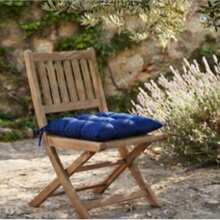 1pc 4pcs 6 Pcs Comfortable Indoor & Outdoor Seat Pads For Kitchen, Dining, Garden, Balcony & Patio Chairs - Blue - View 6