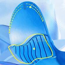 These Insoles Feature Arch Support And Are Unisex. They Also Provide Massage And Cushioning Functions, Making Them Perfect For Running And Work Boots. - Multicolor - View 6