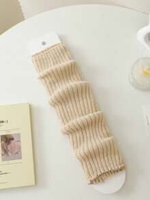 Children's Thick Striped Chunky Knit Leg Warmers, Versatile Leg Covers For Autumn/Winter, Warm - Multicolor - View 17