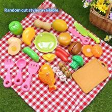 2026 New Kids Pretend Play Realistic Cutting Fruit Vegetable Pizza Toy Set, Perfect Gift - Birthday Gift - Boys Gift - Girls Gift - Christmas Gift - Children Toy - Multicolor - View 13