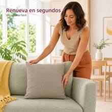 POLIGONO Cushion Cover - Beige - View 3