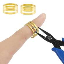 KLONKEE Jewelry Making Tools Jewelry Pliers Jump Ring Opener Keychain Pliers For Opening Split Rings/Jump Rings Jewelry Bracelet Fishing Bead DIY Handmade Jewelry Making Tools - A - View 2