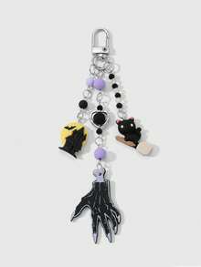 1pc Halloween Series Skeleton Palm Bat Cat Demon Castle - Multicolor - View 5