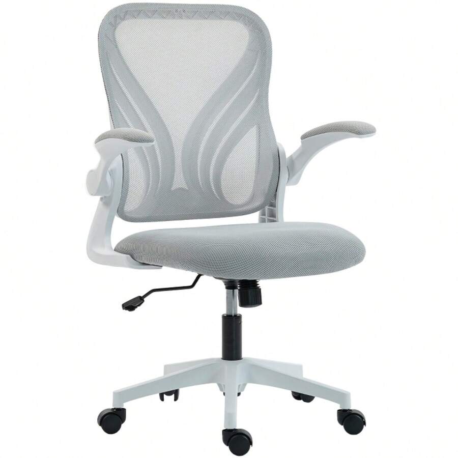 Mesh Office Chair With Foldable Backrest - Light On-Site - LIGHT GREY + Mesh - View 1