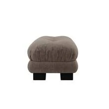 Paris Ottoman Yellow - Vintage Chenille Style - Coklat - View 7