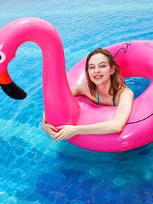 Summer Adult 120cm/90cm Unicorn Swim Ring, Flamingo Swim Ring, Thickened PVC Adult Swim Ring, Water Recreation Inflatable Unicorn Float, Inflatable Water Adult Swim Ring, Outdoor Party Entertainment, Inflatable Floating Boat, Inflatable Upright Swim Ring, Flamingo Inflatable Animal Model, Summer Outdoor Pool Party Floating Swim Ring, Hawaii Beach Party, Summer Essential, Photo Prop - Multiple Styles - View 8