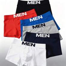 Kit 12 Cuecas Boxer Masculinas Microfibra Premium Confortável ou Kit 6 - Multicolorido - Visão 5
