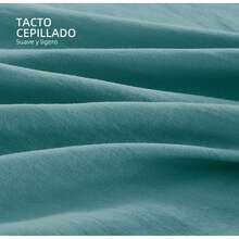 POLIGONO Duvet Covers Sets - Teal Blue - View 6