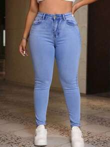 Women Jeans - Light Wash - View 2