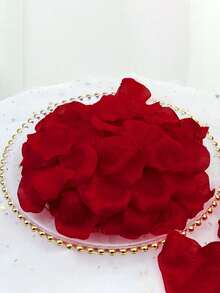 Artificial Rose Petals In Red White And Pink For Wedding Aisle Table Decoration Bridal Shower Party - Multicolor - View 8
