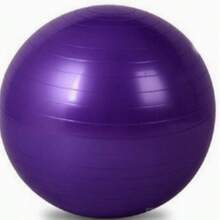 1pc Adult Fitness Ball, Home Yoga Exercise Ball, Pilates Balance Ball, For Balance Training, Core Strengthening And Posture Improvement - Multicolor - View 2