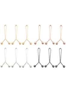 12/8/4/1pc Outdoor Seamless Invisible Underarm Tightening Tool, No-Sew Armhole Tightener, Protects Underarms From Exposure, Multi-Functional, Suitable For Various Tops And Pants - Multicolor - View 11